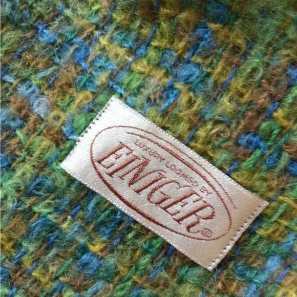 Einiger luxury loomed scarf 84”x 28”
